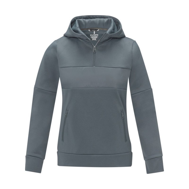 Sayan women’s half zip anorak hooded sweater