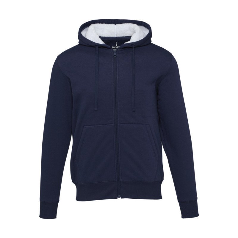 Natron 320 g/m² sherpa full-zip hoodie