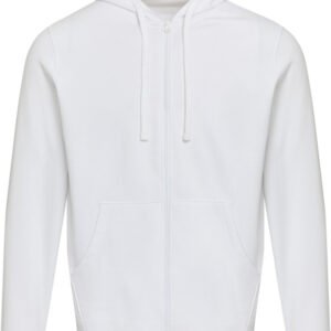 Jasper 280 g/m² OCS organic recycled unisex full zip hoodie