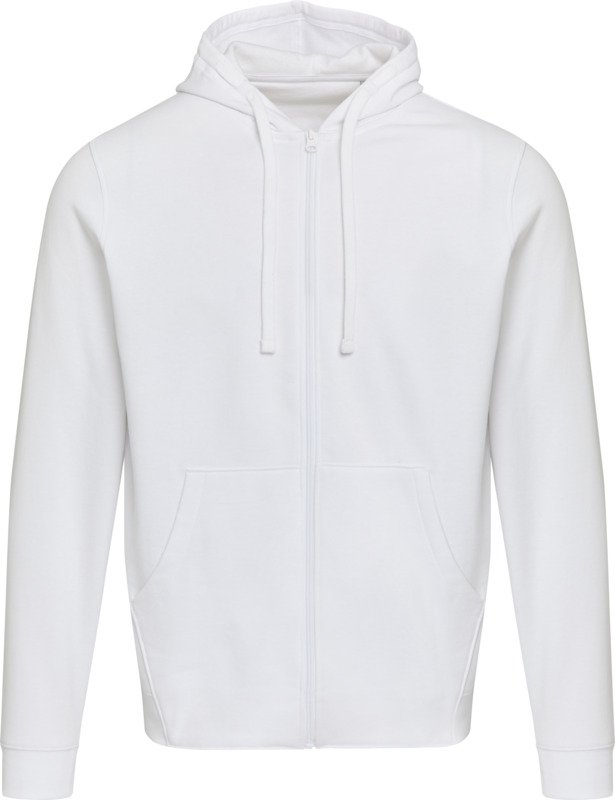 Jasper 280 g/m² OCS organic recycled unisex full zip hoodie