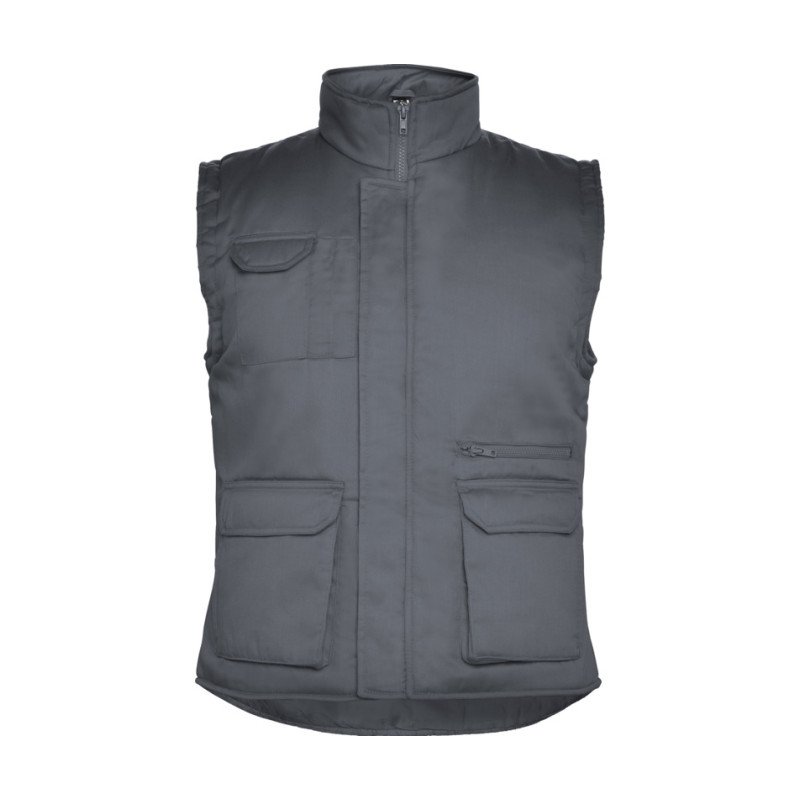 Almanzor multi-purpose workwear bodywarmer with high neck