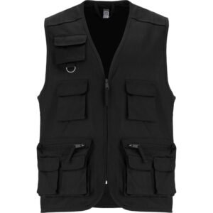 Venera 200 g/m2 v-neck multi-pocket workwear vest